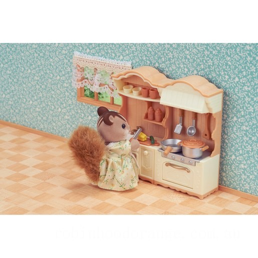 Sylvanian Families Kitchen Play Set - Clearance Sale