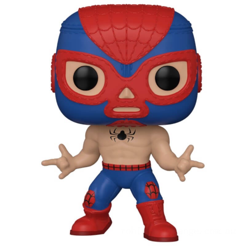 Marvel Luchadores Spider-Man Pop! Vinyl - Clearance Sale
