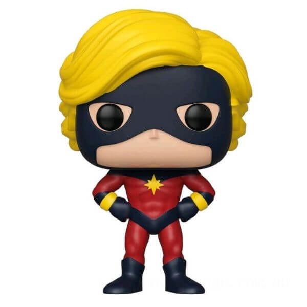 Marvel 80th Mar-Vell First Appearance NYCC 2019 EXC Funko Pop! Vinyl - Clearance Sale