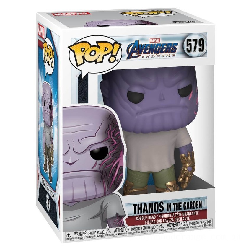 Marvel Avengers: Endgame Thanos with Infinity Gauntlet Funko Pop! Vinyl - Clearance Sale